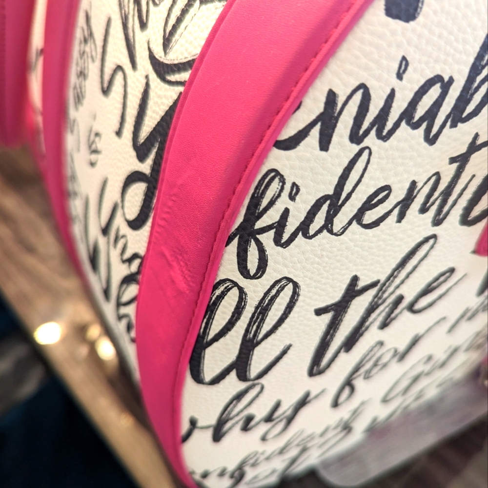 Sassy Jones Pink and Cream Travel Bag - Picture 5 of 7